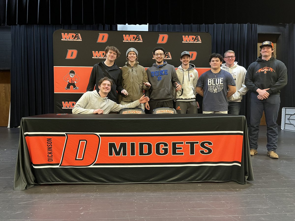 DHS Boys Wrestling ND (@dhswrestlingnd) on Twitter photo Senior HWT Ethan Halverson signed a letter of intent to play football <a href="/JimmieFootball/">Jamestown Football</a>! It’s super to see Ethan go be a teammate (again) w/ former DHS wrestler <a href="/landon_fichter/">Landon Fichter</a>. We are excited for Ethan, and glad he was able to get a drill session in during his signing! #Hardwork Senior HWT Ethan Halverson signed a letter of intent to play football <a href="/JimmieFootball/">Jamestown Football</a>! It’s super to see Ethan go be a teammate (again) w/ former DHS wrestler <a href="/landon_fichter/">Landon Fichter</a>. We are excited for Ethan, and glad he was able to get a drill session in during his signing! #Hardwork