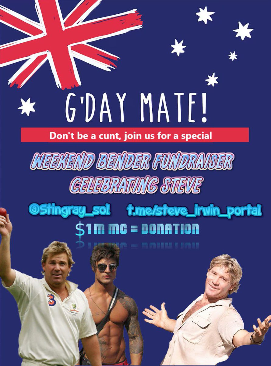 Steve Irwin $CRIKEY tweet media