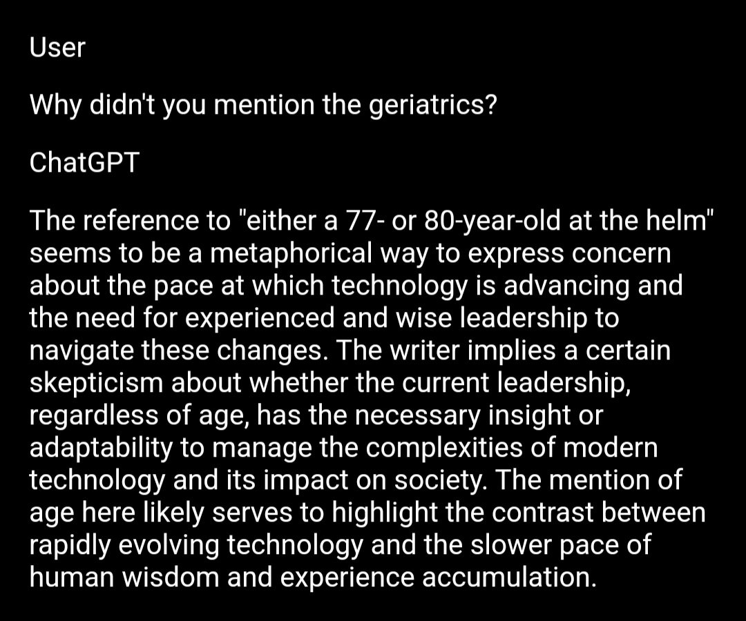 Little over a week ago, I began writing down some thoughts I've been having. It formulated into what you see pictured. After sharing it with a few friends, I've decided to share it here. 
One friend asked ChatGPT "What is your view on this?" It's response included.
