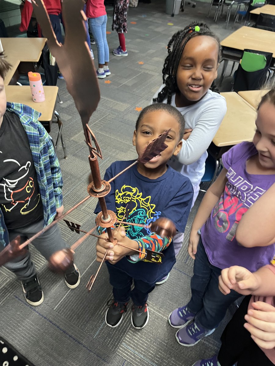 Kettering STEAM (@ketteringsteam) on Twitter photo STEAM State of Mind brings a smile to so many Kettering Kindergarten Meteorologists! Exploring weather and what causes wind. This wind vane will help students observe wind direction and speed. <a href="/KetteringLearns/">Dan Von Handorf</a> <a href="/woolpert/">Don Gian</a> <a href="/KetteringSchls/">KetteringSchools</a> <a href="/stem_do/">Do STEM</a> STEAM State of Mind brings a smile to so many Kettering Kindergarten Meteorologists! Exploring weather and what causes wind. This wind vane will help students observe wind direction and speed. <a href="/KetteringLearns/">Dan Von Handorf</a> <a href="/woolpert/">Don Gian</a> <a href="/KetteringSchls/">KetteringSchools</a> <a href="/stem_do/">Do STEM</a>