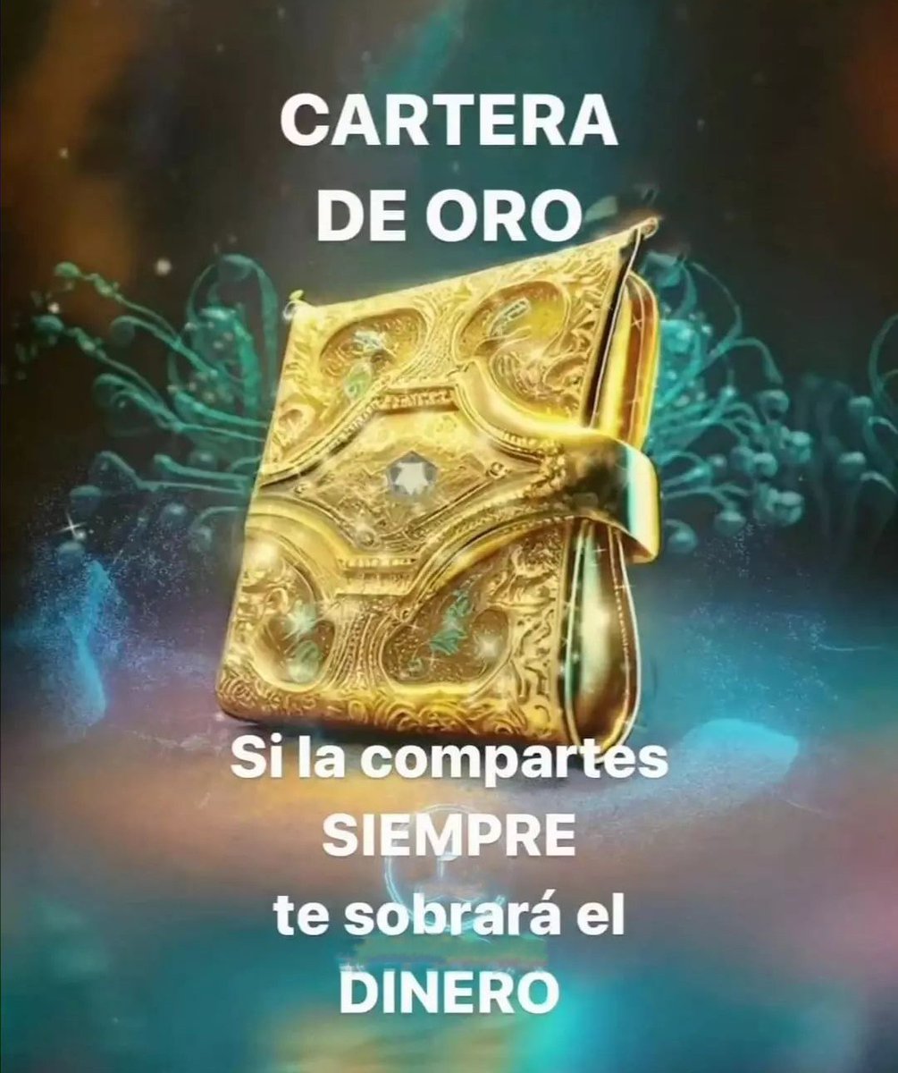 ✨💫🌟Vibro en abundancia🌟💫
✨

💫💰Decreta: HECHO ESTÁ💰🙏

🌟Gracias por darle a ♥️y 🔄 a este tweet, sígueme en <a href="/PiensaPositivoR/">PIENSA POSITIVO</a>