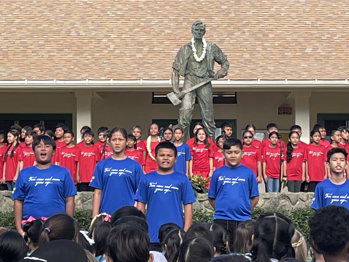 Sean Tajima (@stajima1stajima) on Twitter photo Awesome schoolwide performance on Lincoln Day at <a href="/EwaSchoolHI/">Ewa Elementary School HI</a>! #Hi4PublicEd Awesome schoolwide performance on Lincoln Day at <a href="/EwaSchoolHI/">Ewa Elementary School HI</a>! #Hi4PublicEd