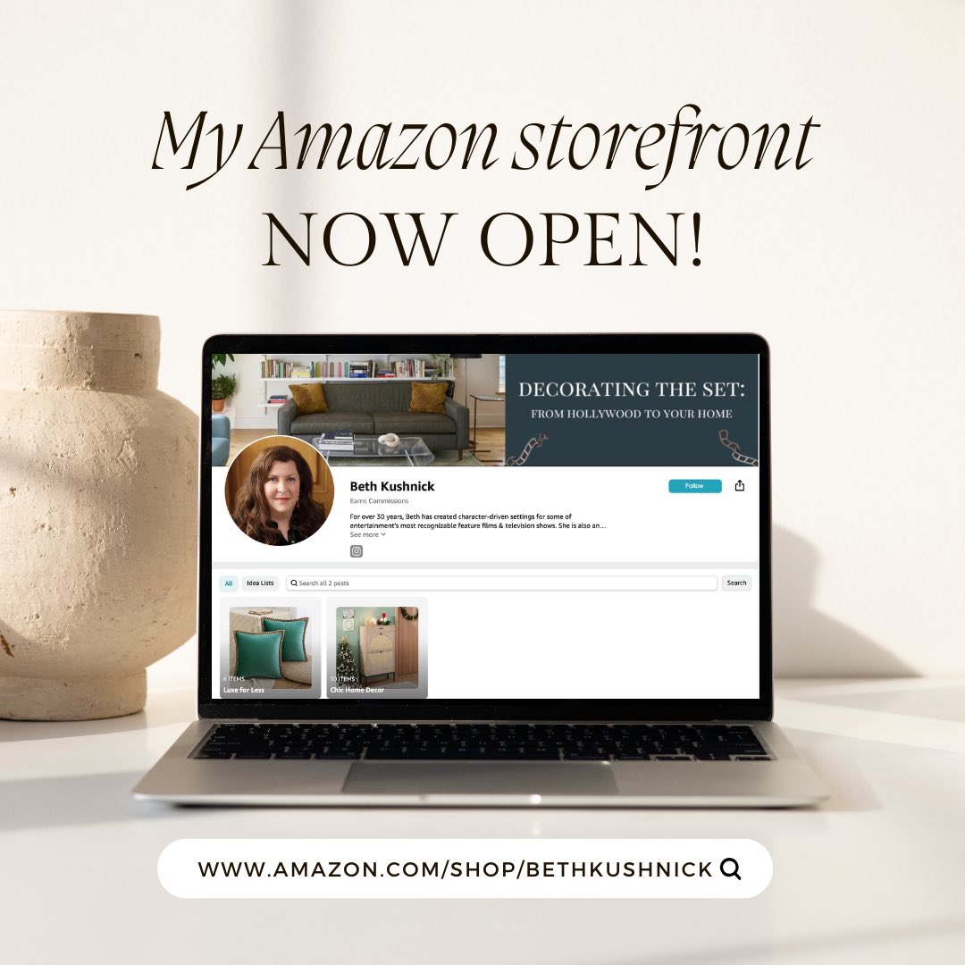 bethkushnick's tweet image. Shop my go-to items from set for any character – from interior design to staging projects! All cost effective with great style. #setdecor #homedecor #shopamazon #decorinspo 

amazon.com/shop/bethkushn…