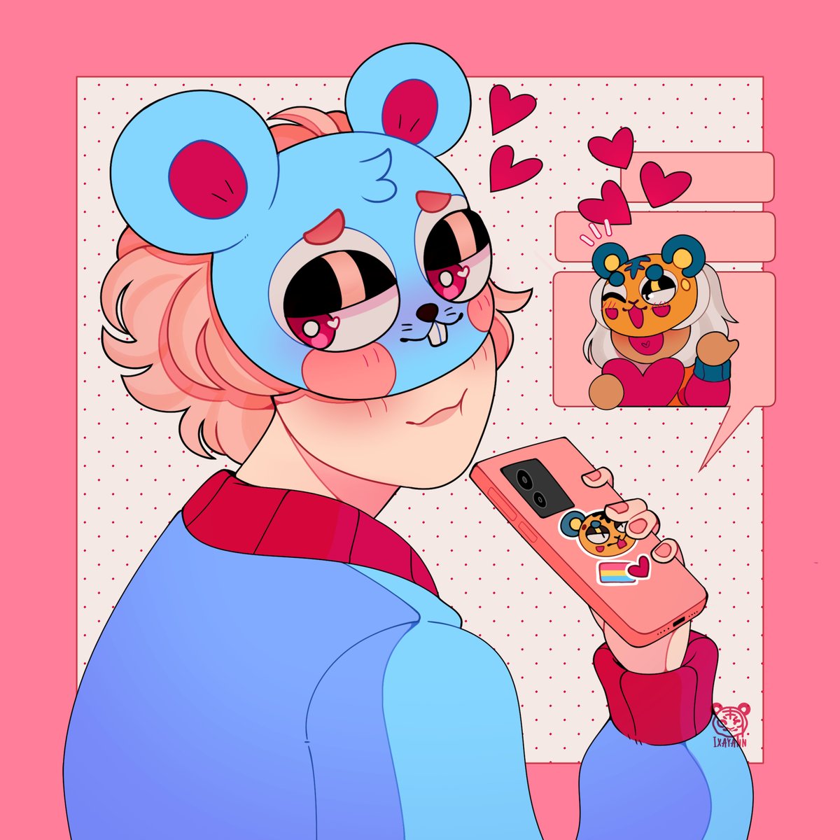 (❤️🗨️❤️)

#DigitalArt #OriginalCharacter