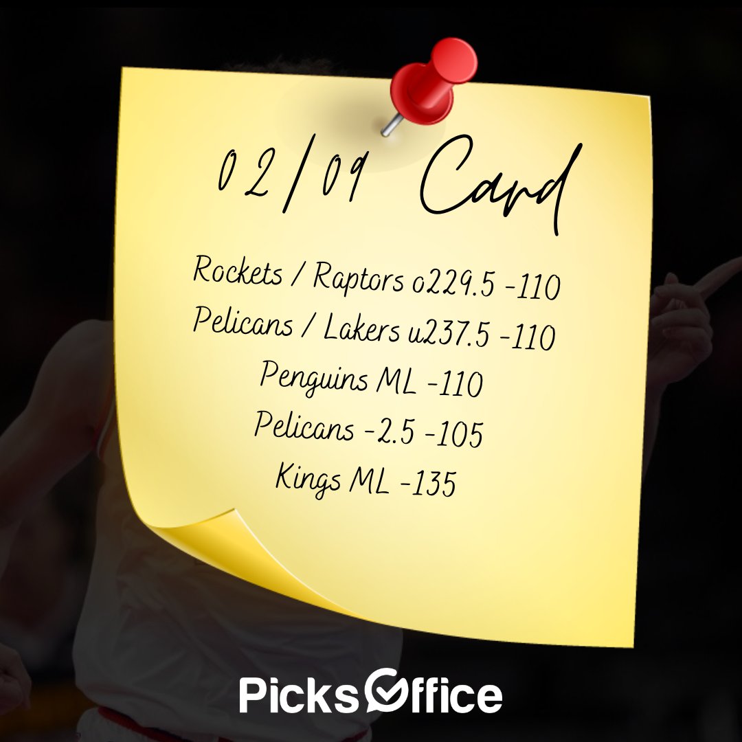 Picks Office tweet media