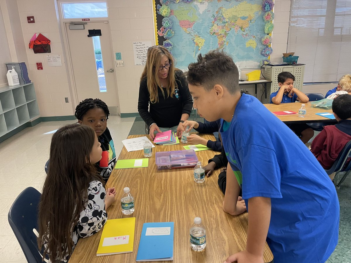 MrsSMendozaCPE's tweet photo. #QSSSA for the win today!! Making new friends during #InternationalCafe. Leaders guided conversations so everyone could shared their favorite singer, author, place they wish to visit⦠Ss also shared what their new friends liked! @Seidlitz_Ed @blackbearsroar #newcomers #MLsCan https://t.co/uf6jdh0Sc1