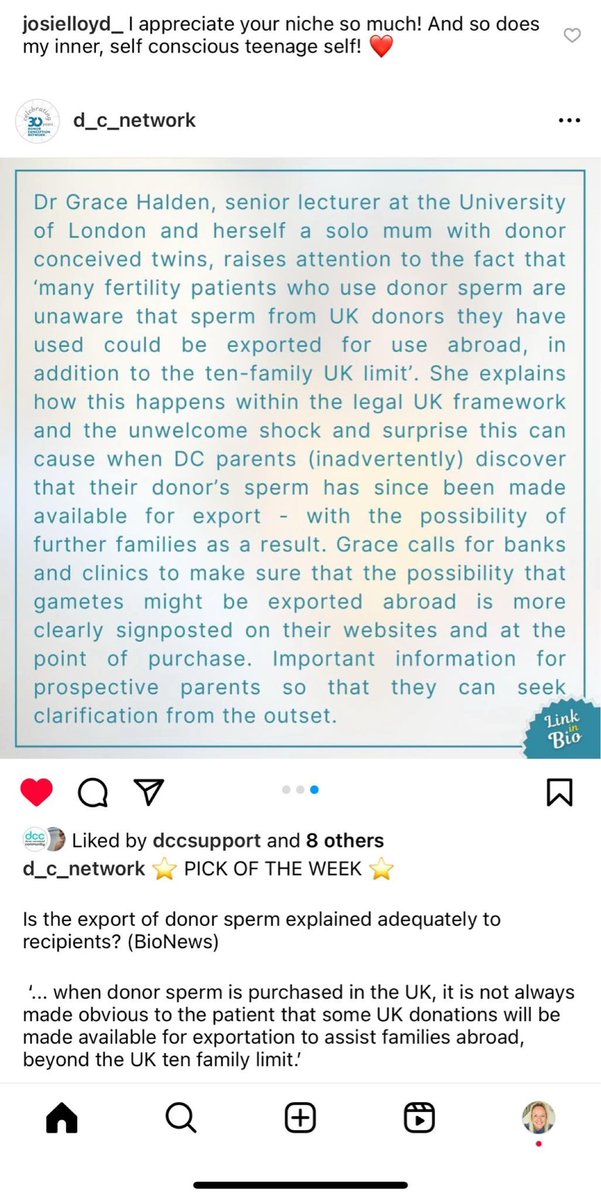 Grace Halden (@gracehalden) on Twitter photo You can read my article on the exportation of UK donor sperm here. Is exportation explained clearly to recipients? : progress.org.uk/is-the-export-… Thanks to the <a href="/D_C_Network/">Donor Conception Network</a> for highlighting this piece for Pic of the Week! You can read my article on the exportation of UK donor sperm here. Is exportation explained clearly to recipients? : progress.org.uk/is-the-export-… Thanks to the <a href="/D_C_Network/">Donor Conception Network</a> for highlighting this piece for Pic of the Week!