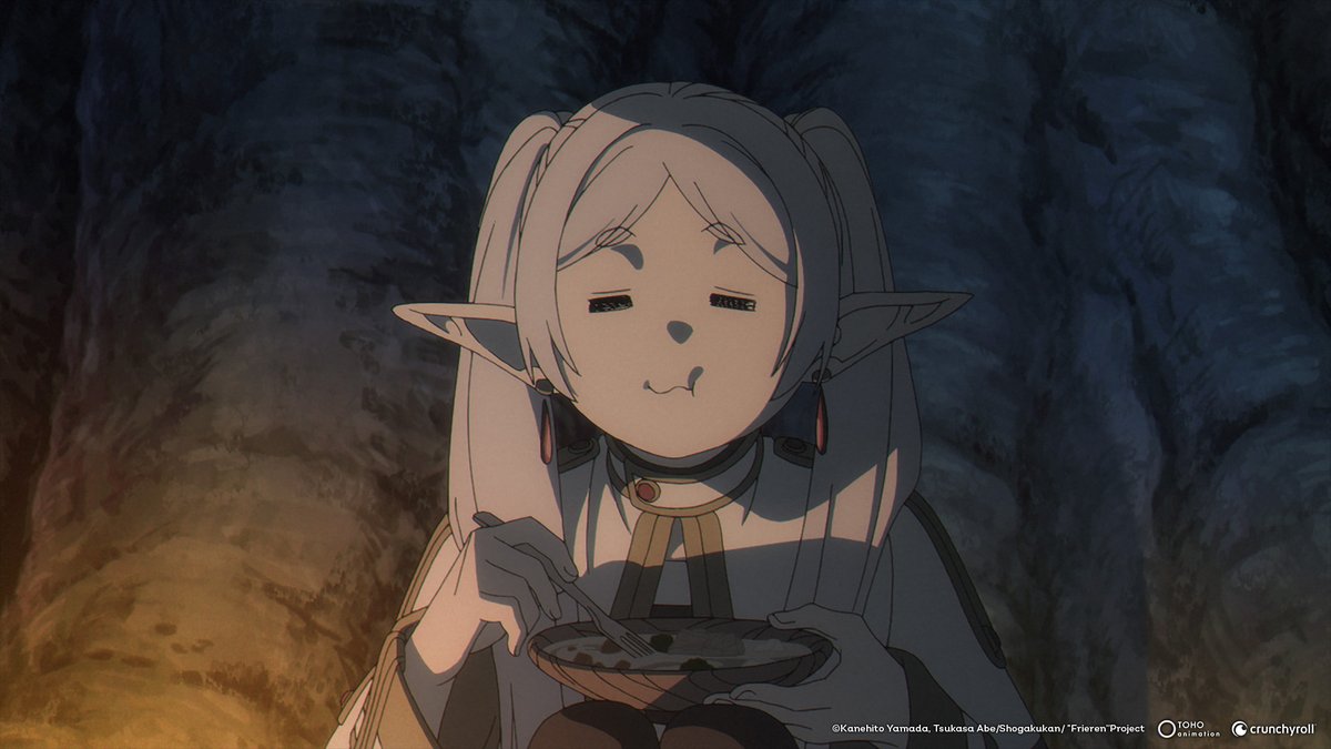 crunchyroll_la's tweet photo. Comparte a esta tierna #Frieren y alégrale el feed a todos tus seguidores :3 https://t.co/LciR7zqL5K