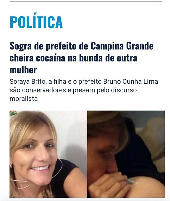 Guiii901's tweet photo. @BrunoCunhaLima @prefcampinagrd Você como toda a corja da seita que você frequenta queria acabar com o que vcs chamam de festa secular e permitir só os crentes na rua, más agora que foram colocados nos seus lugares vem com esse papinho ahhaha e essa foto héim?? A sua sogra é bem tradicional ahahha https://t.co/yGQMZ5mh9P
