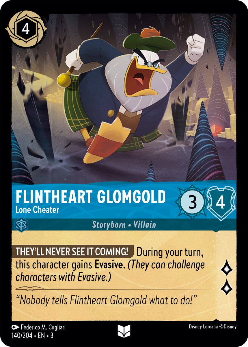 ducktales lorcana cards DISNEY INTO THE INKLANDS NON FOIL COMMON CARD DELLA DUCK 106/204 Ruby Card Type Ducktales Playmat Lorcana TCG