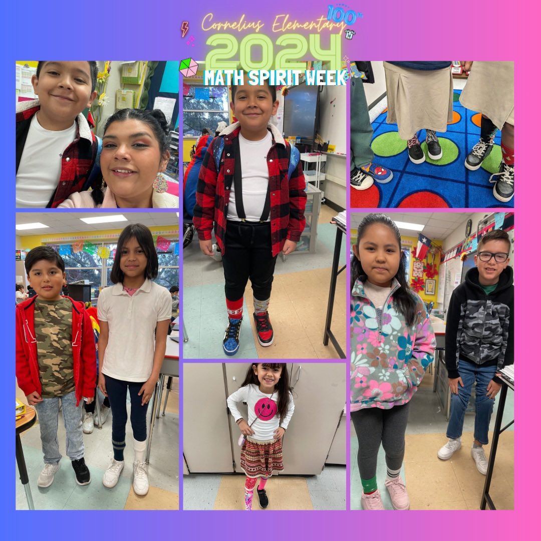 Ms. Y. Castillo 🎓 (@msycastillo) on Twitter photo 3rd Annual #MathSpiritWeek <a href="/CorneliusElem/">Cornelius Elementary</a> has been a hit so far! 🤩 Love being to see our Cougars show their love for math 🥳 3rd Annual #MathSpiritWeek <a href="/CorneliusElem/">Cornelius Elementary</a> has been a hit so far! 🤩 Love being to see our Cougars show their love for math 🥳