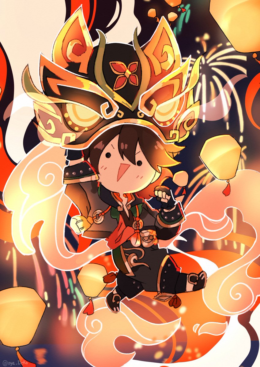 nya_Deko's tweet photo. Happy Lantern Rite✨ https://t.co/FVKwuAoLUD
