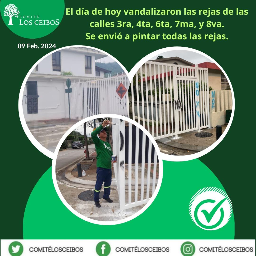 Excelente labor del Comité de Los Ceibos @ComiteLosCeibosel