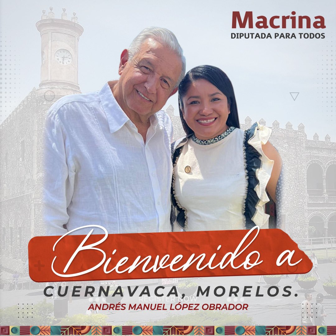 Cómo una muestra de refrendar su compromiso con la ciudadanía, el día de hoy recibimos en el Estado de Morelos a nuestro Presidente de la República <a href="/lopezobrador_/">Andrés Manuel</a> . 
Agradezco y reconozco su noble labor en favor de los Pueblos Originarios y Comuidades Indígenas.