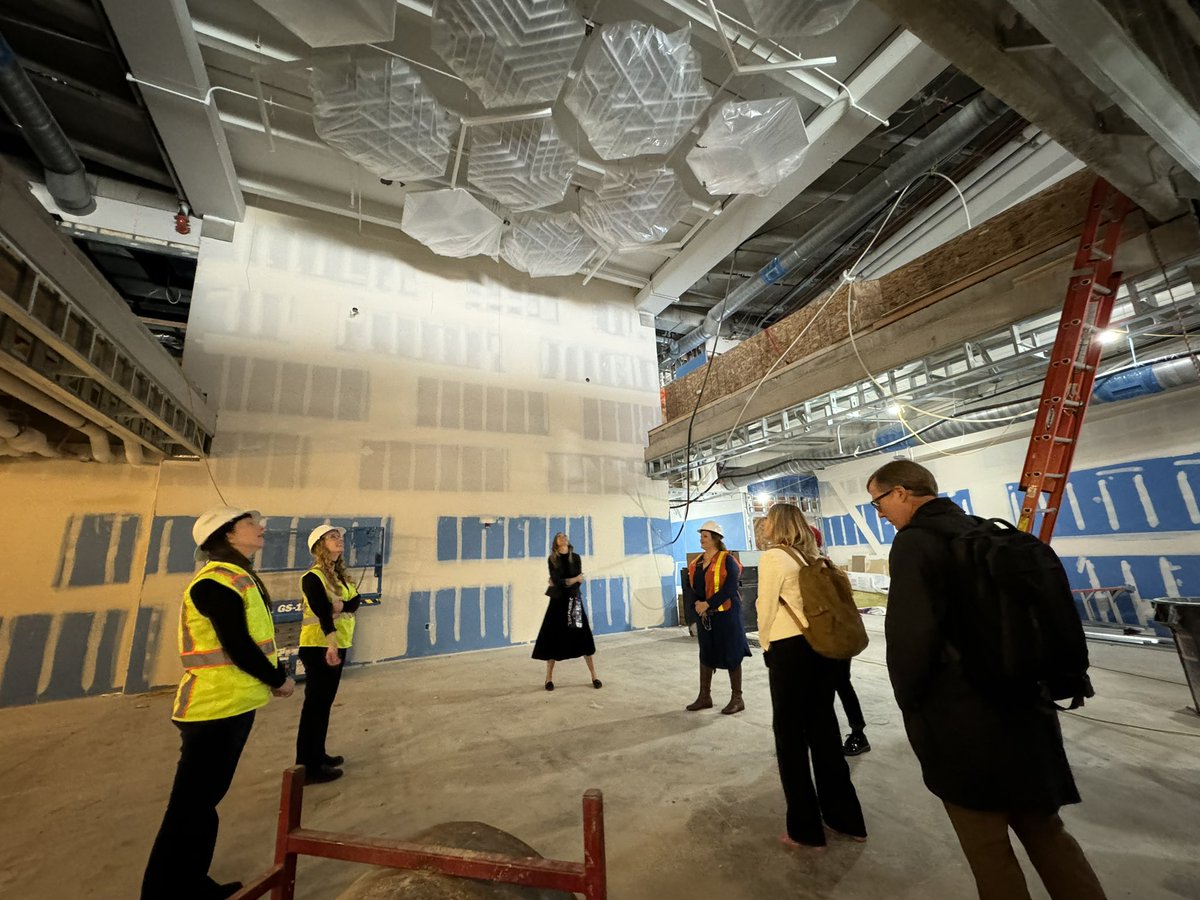 CSUSystem's tweet image. Earlier this week the #CSUSystem communications team got a sneak peek behind into the ongoing construction of the new Technology building at @CSUPueblo!

Phase one of this exciting new project aims to be finished this summer 🎉