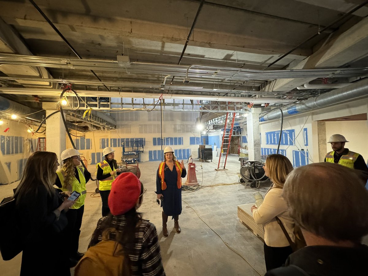 CSUSystem's tweet image. Earlier this week the #CSUSystem communications team got a sneak peek behind into the ongoing construction of the new Technology building at @CSUPueblo!

Phase one of this exciting new project aims to be finished this summer 🎉