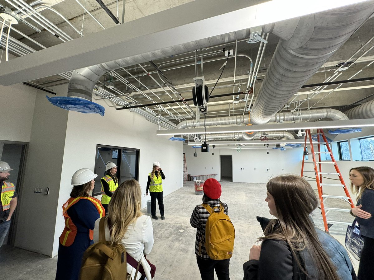 CSUSystem's tweet image. Earlier this week the #CSUSystem communications team got a sneak peek behind into the ongoing construction of the new Technology building at @CSUPueblo!

Phase one of this exciting new project aims to be finished this summer 🎉