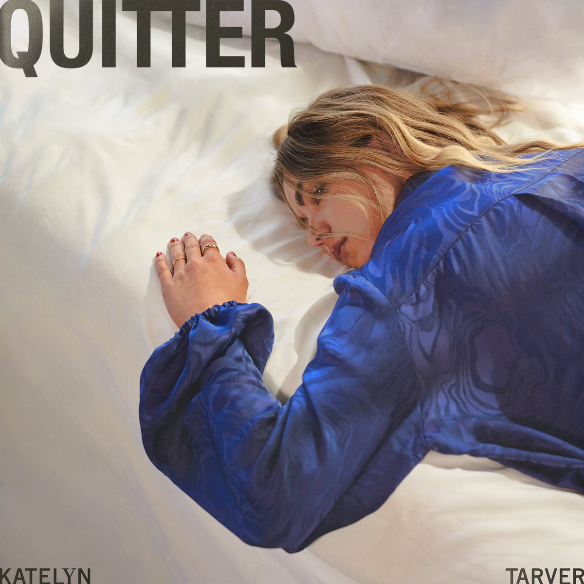 My second album Quitter is out now! I’ve been slowly rolling this album out song by song over the past nine months, and today my baby is finally born. I’m so proud to share these songs with you, and honored that you listen. Thank you 💙 ktarver.ffm.to/quitter_album