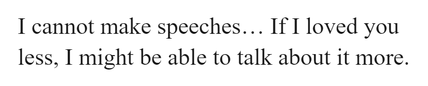 luhaenten's tweet photo. Jane Austen wrote for lovers, not the chatterers https://t.co/8WoRyfms0V