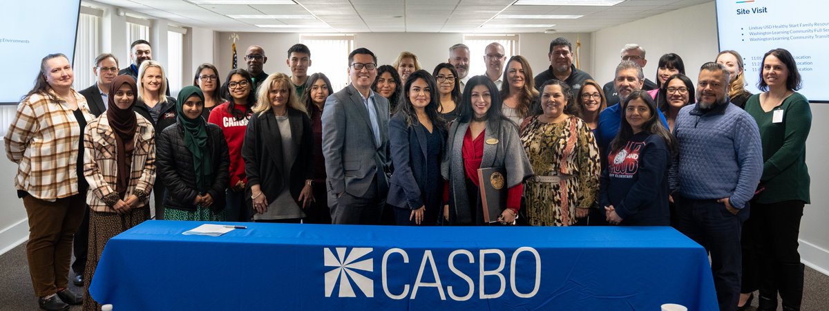 Advocacy in action! Lindsay Unified hosted a meet and greet that provided local CASBO members an opportunity to meet and interact with local legislators.