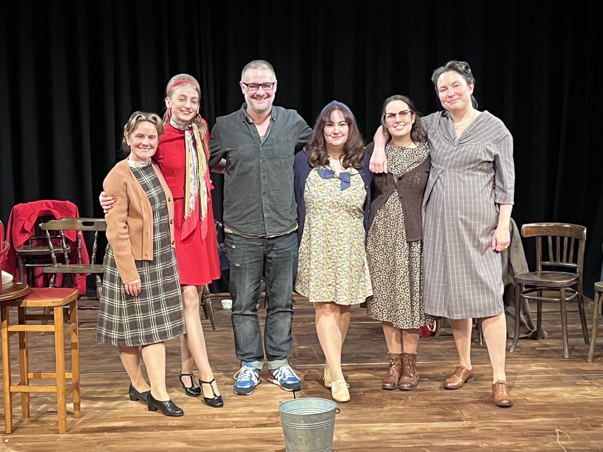 DarbyNicholas's tweet photo. What a brilliant performance by my @ColegSirGarCI colleagues and ex-@ColegSirGar and @The_GSA student @katielemanuel producer @simonnehan in our theatre today to @BryngwynSchool and @glanymorschool learners.  So very proud of this inspirational team #RevlonGirl #InspiringLearners https://t.co/hvr81UBiEz