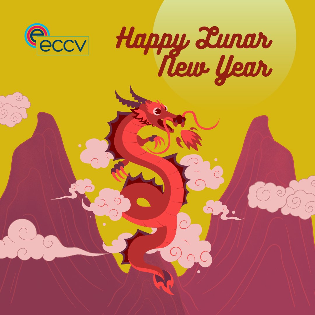Happy Year of the Dragon! 🐉 Lunar new year is celebrated in a number of diverse cultures, and is an important holiday for many people in the Chinese, Korean and Vietnamese communities, among others. ECCV wishes a happy LNY to all our friends celebrating across Victoria 🧧✨