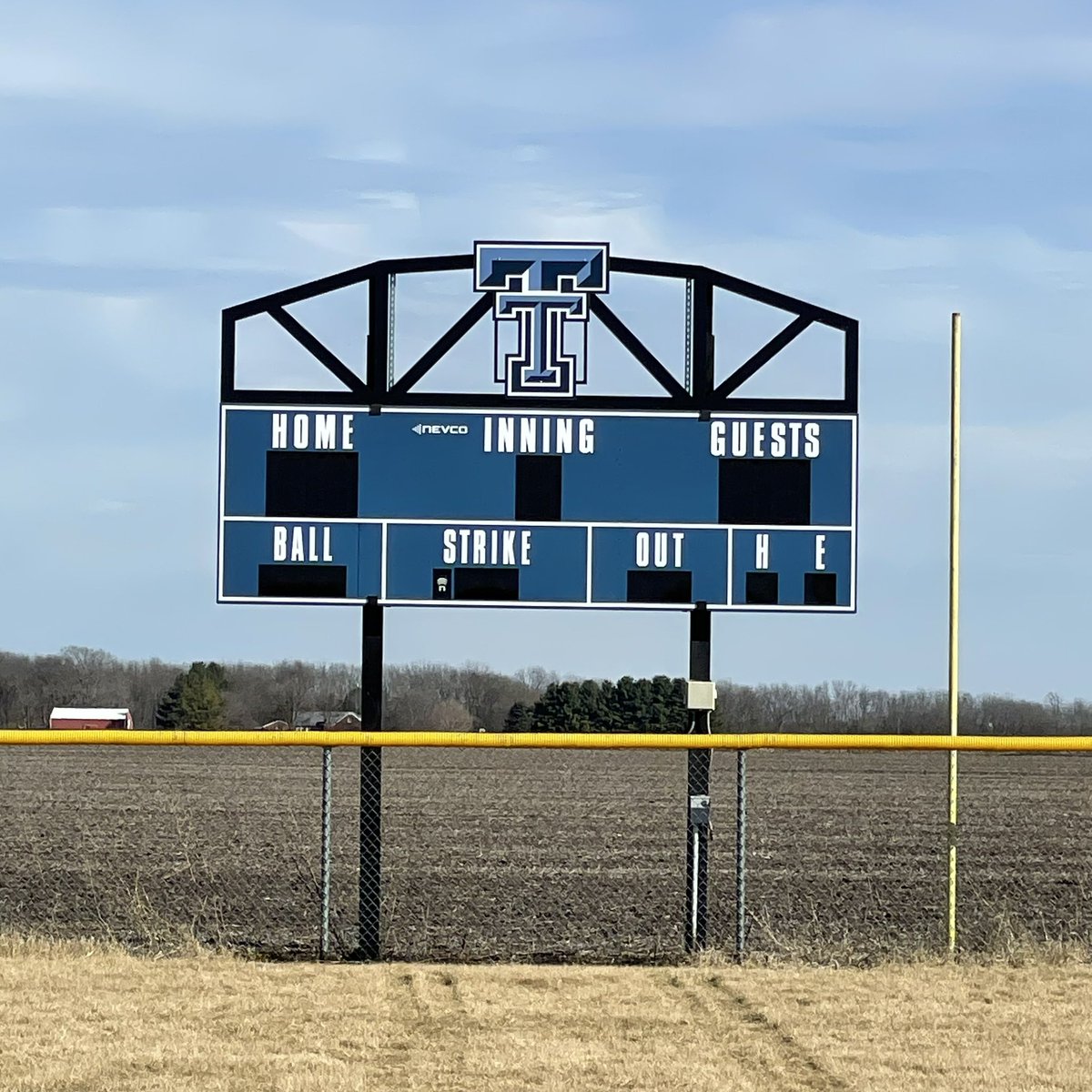TriopiaCUSD27's tweet photo. Today was a good day for an update to our baseball and softball fields! Thanks again for the support from the Triopia Athletic Boosters who made a significant donation towards this renovation! #triopia https://t.co/f73hy3gWsR