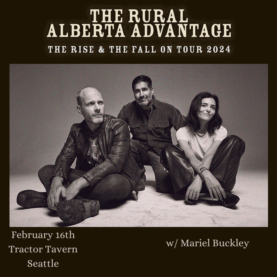 Only 10 tickets left for @ruralalberta next weeeeeek! ticketweb.com/event/kexp-pre…