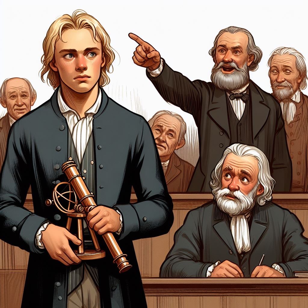 December 1671, 28 year old Isaac Newton speaks at the Royal Society for the first time. He presents the prototype of the Newtonian reflector telescope. As others look on and laugh, Robert Hooke lambasted the young Newton, commenting that his invention was “valueless and inferior