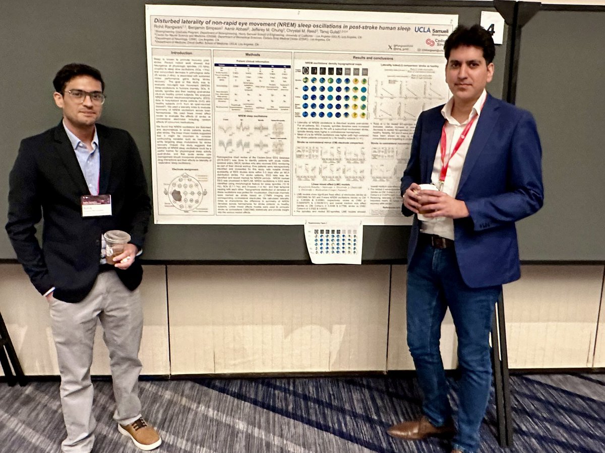 Excited to be presenting our work at the #BugherFoundation symposium at #ISC2024 #stroke @draabbasi <a href="/RangwaniRohit/">Rohit Rangwani</a> <a href="/NeurosciencesCS/">Neurology and Neurosurgery at Cedars-Sinai</a> <a href="/CedarsSinaiMed/">Cedars-Sinai Academic Medicine</a>