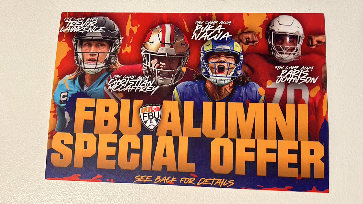 Thanks for the invite <a href="/FBUcamp/">Football University</a>, I look forward to competing at the camp again this year!! <a href="/SV_RangerFB/">SV Ranger Football</a>  #gorangers