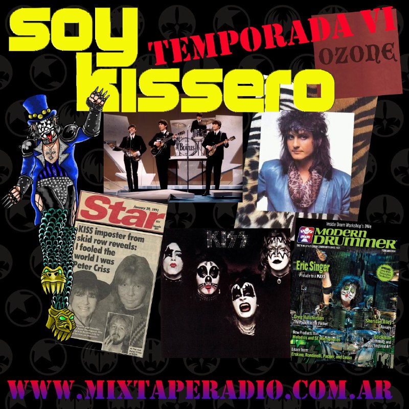 Hoy viernes arranca el segundo programa de la sexta y ultima temporada de #soyKISSero.
Nos escuchas #envivo! desde el aire de mixtaperadio.com.ar 21Hs Argentina para el mundo! #kiss #kissmusic #kissarmy #kissalbum #kissrock #kissrockband