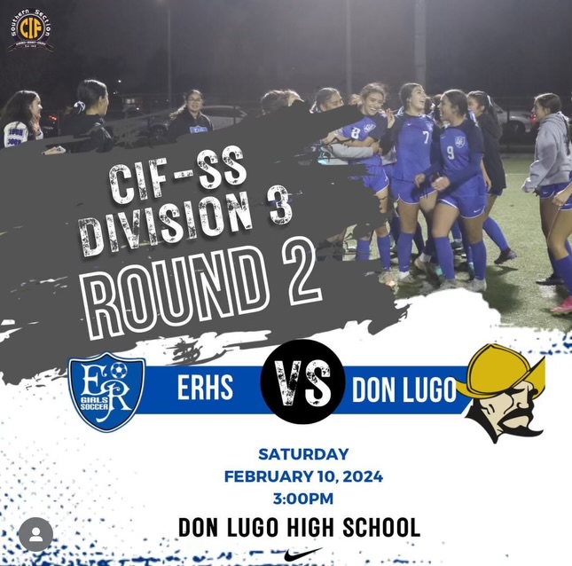 ElRanchoSchools's tweet photo. ๐๐ฅ
โฝ Exciting News! Our ERHS Girls Soccer Team triumphed in Round 1 of CIF playoffs and is moving on to Round 2! ๐โฝ Let's show them our support and cheer them on as they continue to make us proud! Go Team! ๐ #ERHSGirlsSoccer #CIFPlayoffs #Round2Bound ๐ https://t.co/AgLJHj0Lad