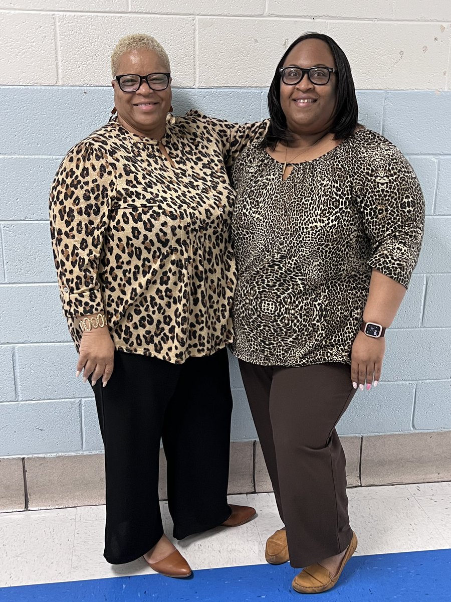 Caught “twinning” <a href="/PinkstonPride/">Pinkston Street Elementary</a>   Two of our rockstars within the Tiger family.  It’s the little moments that create big bursts of laughter, solidifying relationships for a lifetime.  #ThisisPinkston #wearefamily