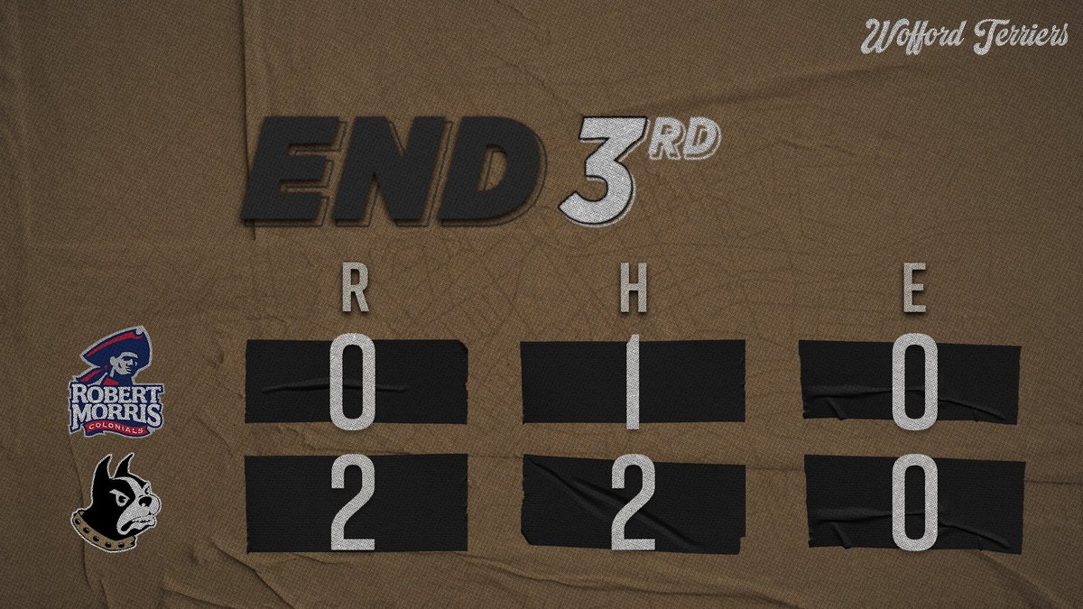 WoffordSoftball's tweet photo. Havalynn Abernathy has the first Terrier 💣 in program history! 🐶🐶🐶 https://t.co/8d55JjW6WL