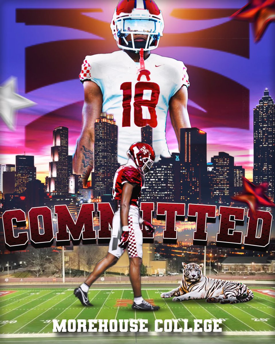 Bryce”Twin”Coulson (@brycecoulson7) on Twitter photo #AGTG Truly Blessed to announce my commitment to Morehouse College!! 1000% Committed #GoTigers <a href="/MorehouseFB/">Morehouse Football</a> <a href="/Coach_Russ_6/">Coach Russ</a> <a href="/ParkviewFB/">Parkview Football</a> <a href="/CoachSturdivan1/">Coach Sturdivant</a> <a href="/CoachBMiller35/">Brian Miller</a> <a href="/BriceBonner/">Brice Bonner</a> @skrrtlab <a href="/CoachJGunter/">Jake Gunter</a> #AGTG Truly Blessed to announce my commitment to Morehouse College!! 1000% Committed #GoTigers <a href="/MorehouseFB/">Morehouse Football</a> <a href="/Coach_Russ_6/">Coach Russ</a> <a href="/ParkviewFB/">Parkview Football</a> <a href="/CoachSturdivan1/">Coach Sturdivant</a> <a href="/CoachBMiller35/">Brian Miller</a> <a href="/BriceBonner/">Brice Bonner</a> @skrrtlab <a href="/CoachJGunter/">Jake Gunter</a>