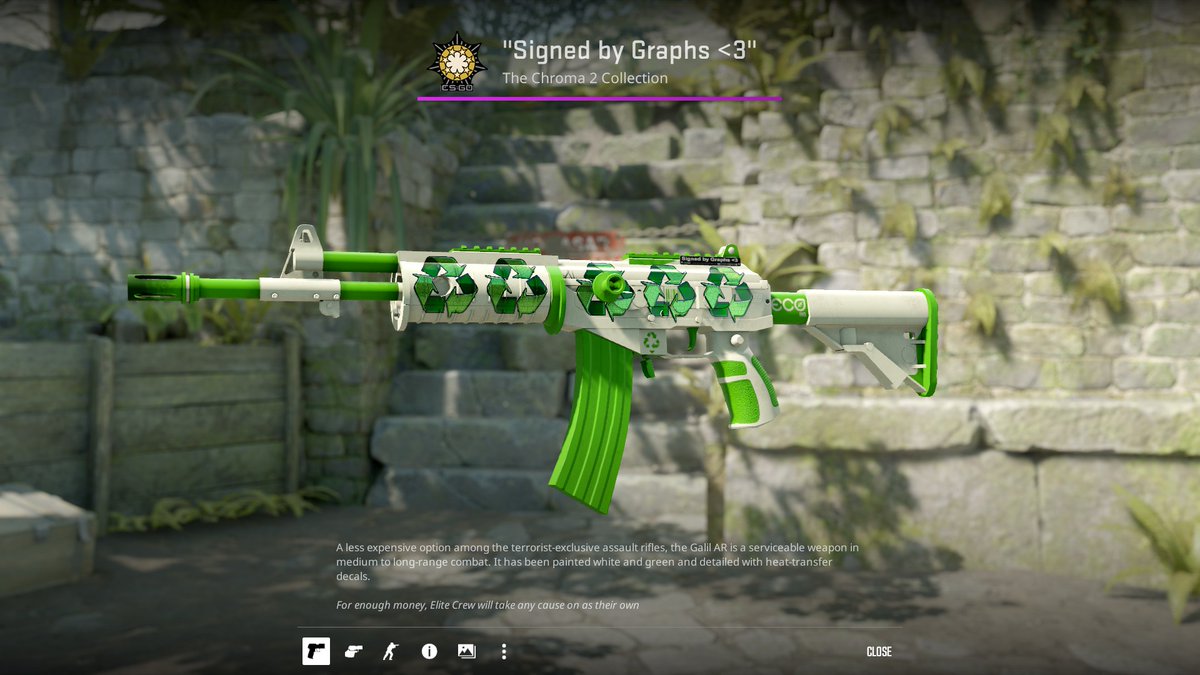 okGRAPHS's tweet image. To celebrate my first sticker being added to CS2 I&apos;m doing a giveaway for this 5x craft I made and signed :3

♻How to enter♻
- Like and RT this tweet
- Follow @okGRAPHS 
- Do your CS2 workshop queue today! There&apos;s so many unreal skins / stickers that go unseen by most of the…