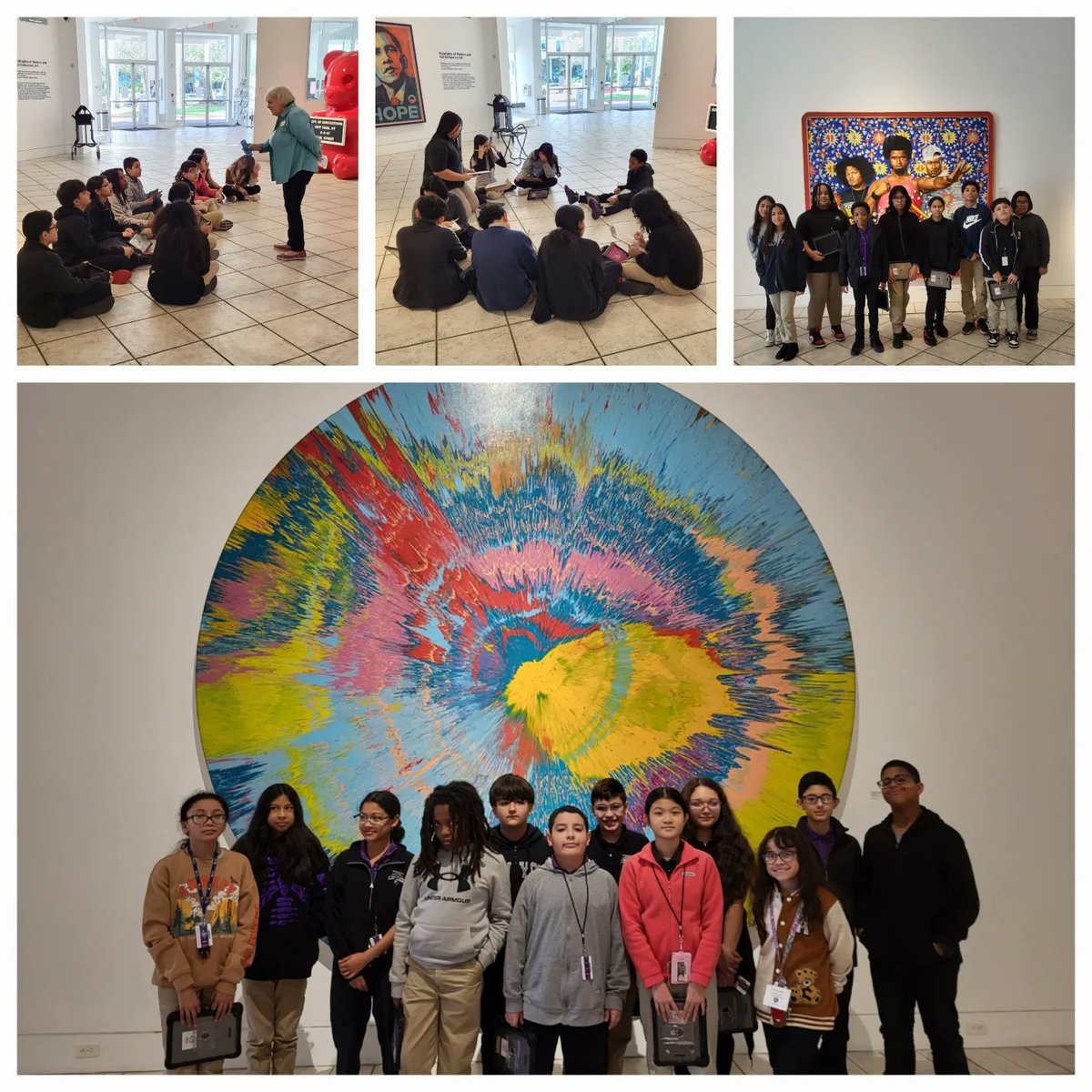 ShenandoahMS's tweet photo. Ms. Sotolongo's 6th grade ELA students visited the @loweartmuseum where they got to analyze some of their collection. #SMSMuseumsMagnet #MeritSchoolofExcellence #MagnetSchoolofMerit
#YourBestChoiceMDCPS @MDCPS @MDCPSCentral @SuptDotres @miamimagnets @MariTereMDCPS @MagnetSchlsMSA https://t.co/kOiIL9quRd