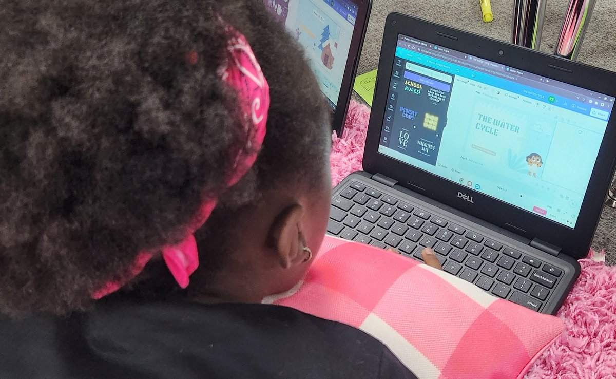DBoneTeach's tweet image. My third graders were excited to start designing their Water Cycle presentations in @CanvaEdu . Lots of creativity flowing while integrating technology and Earth Science.  @MountainViewJCS @jcityTNschools #JCSTechLeads #GoMustangs