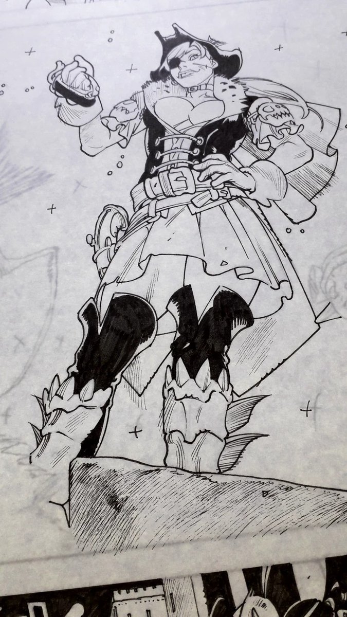 pietro_ant's tweet photo. Grace em 20 Deuses parte 3. #tormenta20 #tomenta #grace #20deuses #arton #pencil #comics #hq https://t.co/LquOa3tPHY