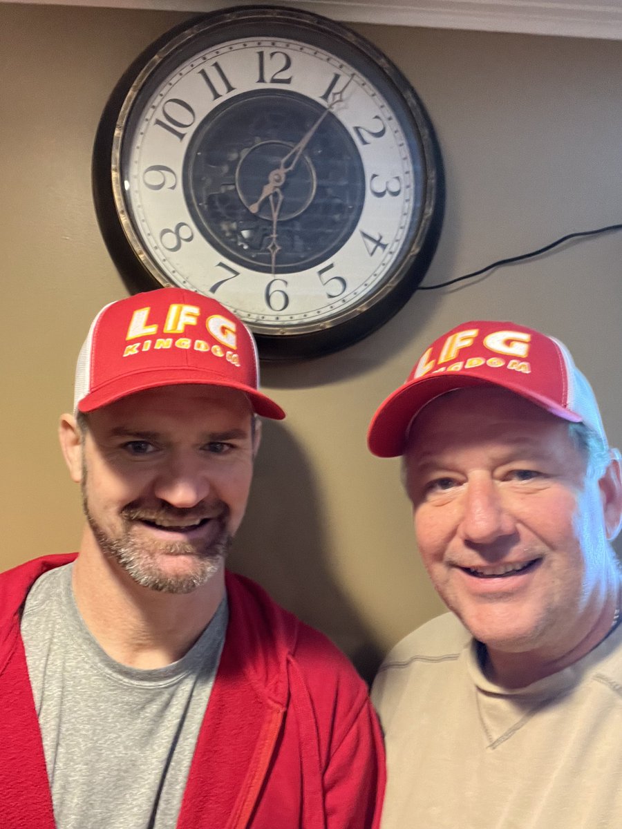 We Ready. LFG. 

#Chiefs 
#ChiefsKingdom
#SuperBowlLVIII 
<a href="/johnnystrop/">john stavropoulos</a> 
<a href="/justbrand20/">Justin Brandt</a>