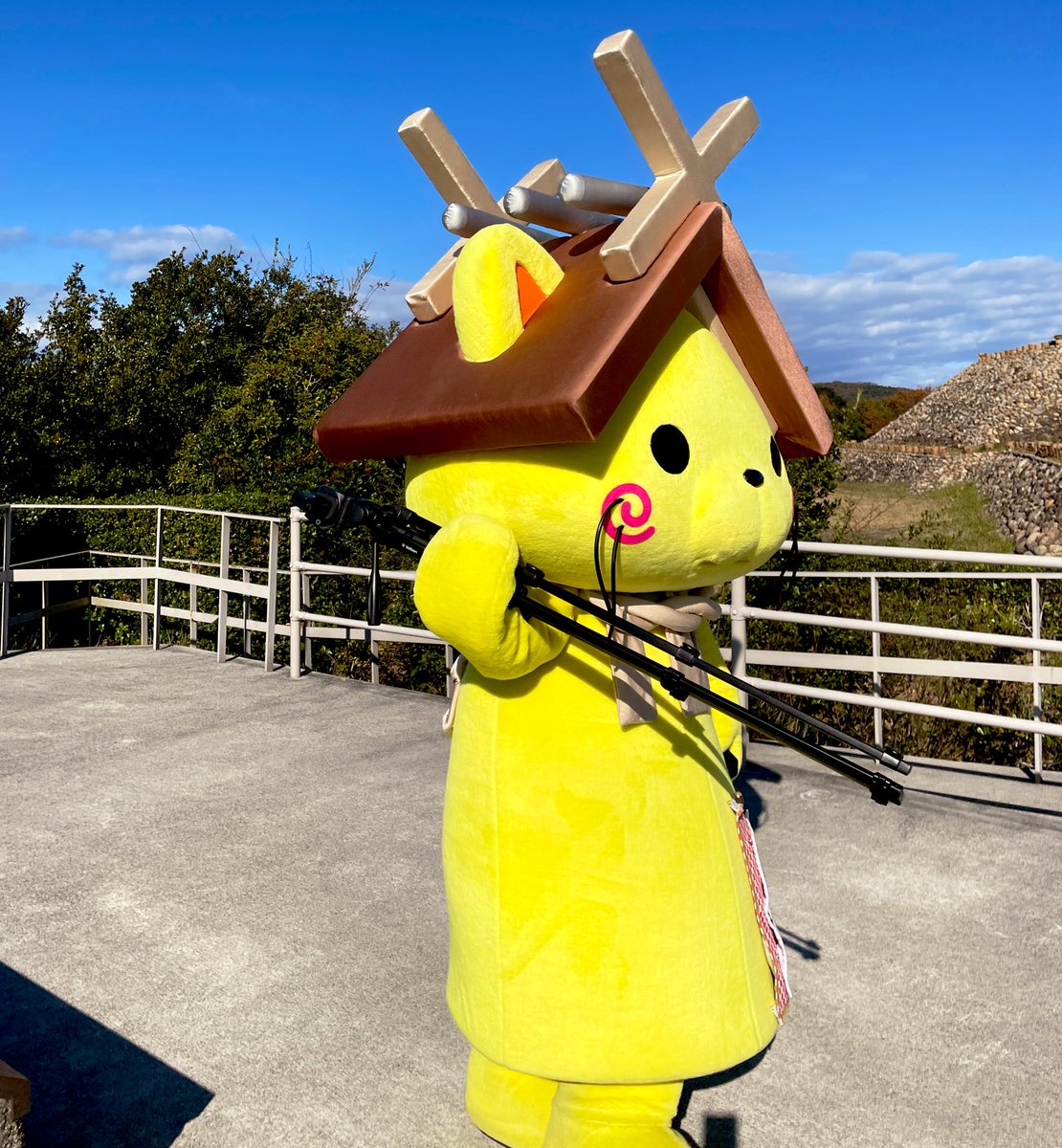 shimanekko_'s tweet image. おはにゃう！
準備オッケーにゃ📹
今日もあちこちおでかけするにゃ🐾
みんにゃヨロシクにゃ(((*´ω`*)」
#しまねっこ #カメラマン #ごっこ