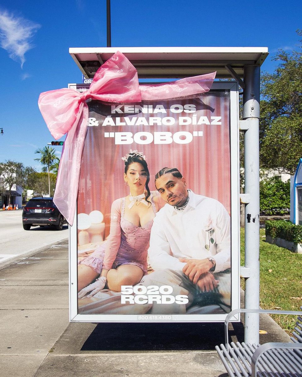 Promocionales de "BOBO" de Kenia Os y Álvaro Díaz