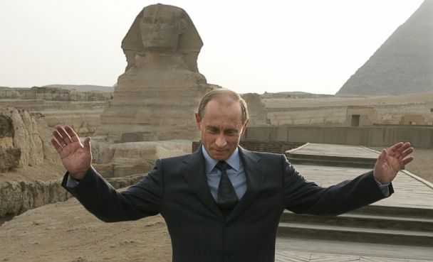 Be grateful that Putin is the president of Russia and not of Egypt. In that case you'd need to listen the history of Egypt from the predynastic period. 😉