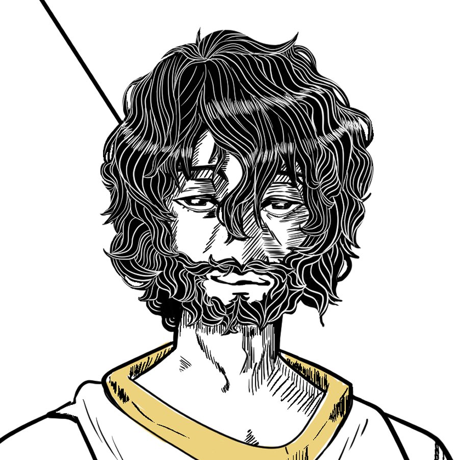 Το Παθός Μαθός

Tried doing my own design for Odysseus. I usually just imagined him as solid snake, so it was kind of a challenge. I'm kinda happy with what i came up with.  

#odyssey #epicthemusical