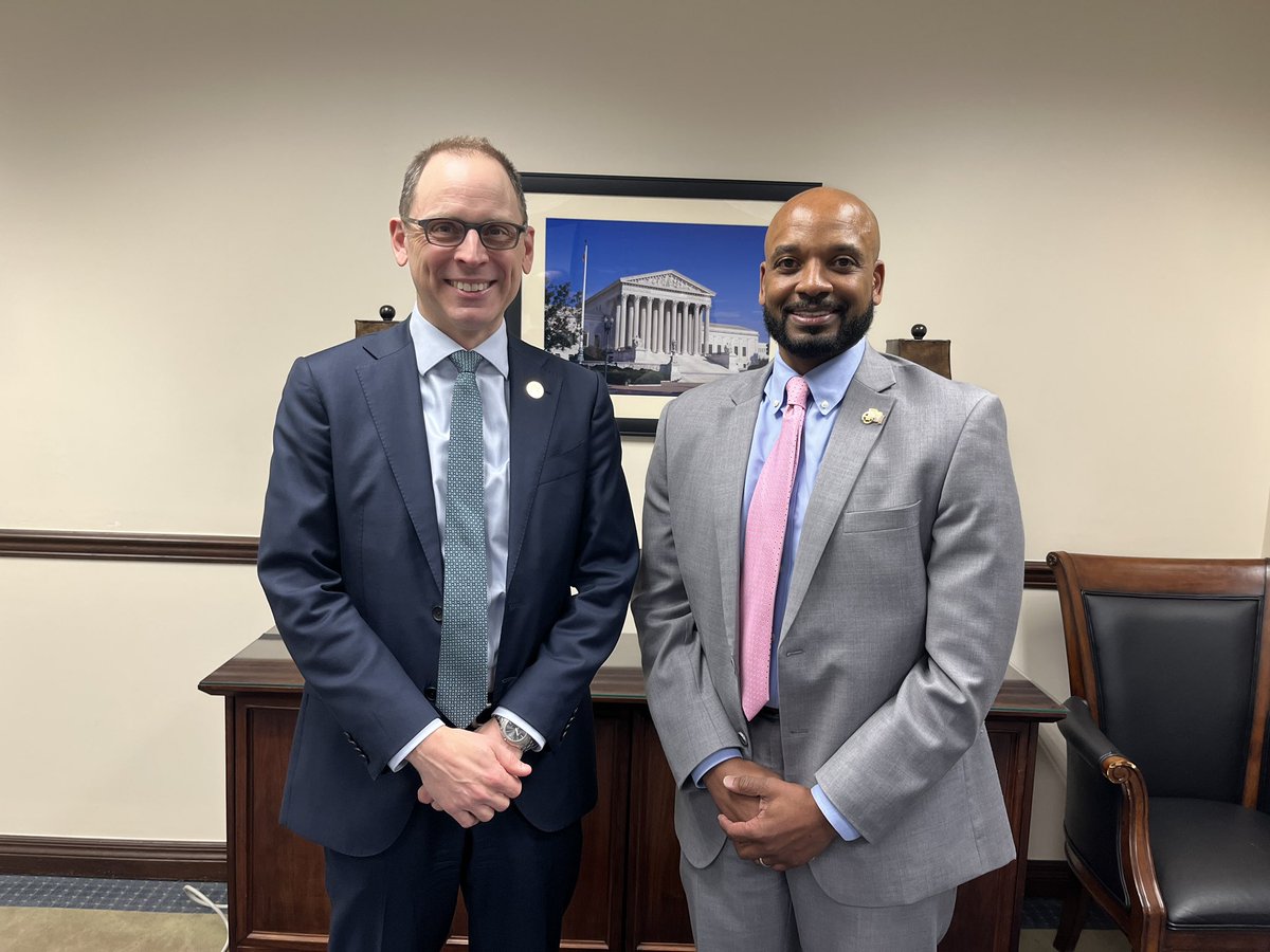 Also on Wednesday, my team had the honor of hearing from U.S. Marshal Tyreece Miller, who helped us kick off our Black History Month programming.