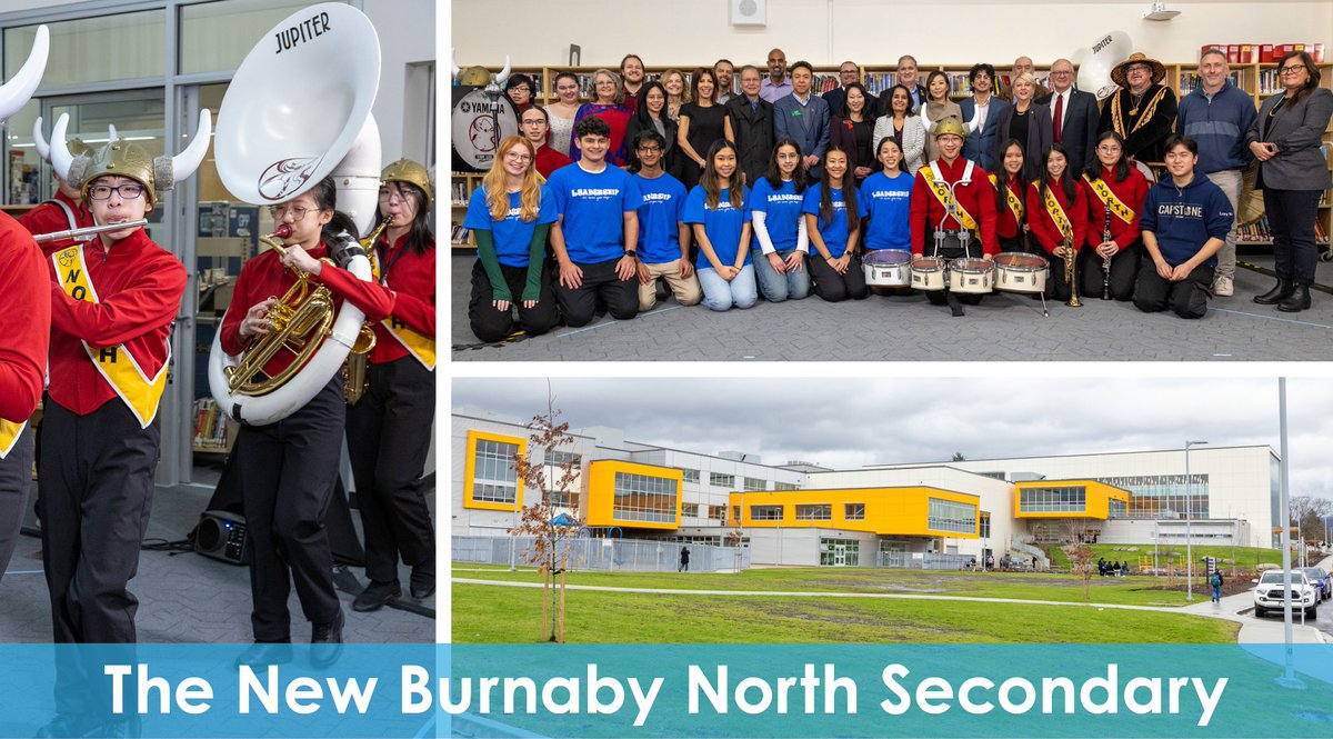 Burnaby Schools (@burnabyschools) on Twitter photo In case you missed it, an opening celebration was held this month at Burnaby North Secondary with special guests. Learn more about the new <a href="/BNSS/">BurnabyNorth (SD41)</a>, which is one of the largest schools in the province, here: ow.ly/x8oq50QzQ1W In case you missed it, an opening celebration was held this month at Burnaby North Secondary with special guests. Learn more about the new <a href="/BNSS/">BurnabyNorth (SD41)</a>, which is one of the largest schools in the province, here: ow.ly/x8oq50QzQ1W
