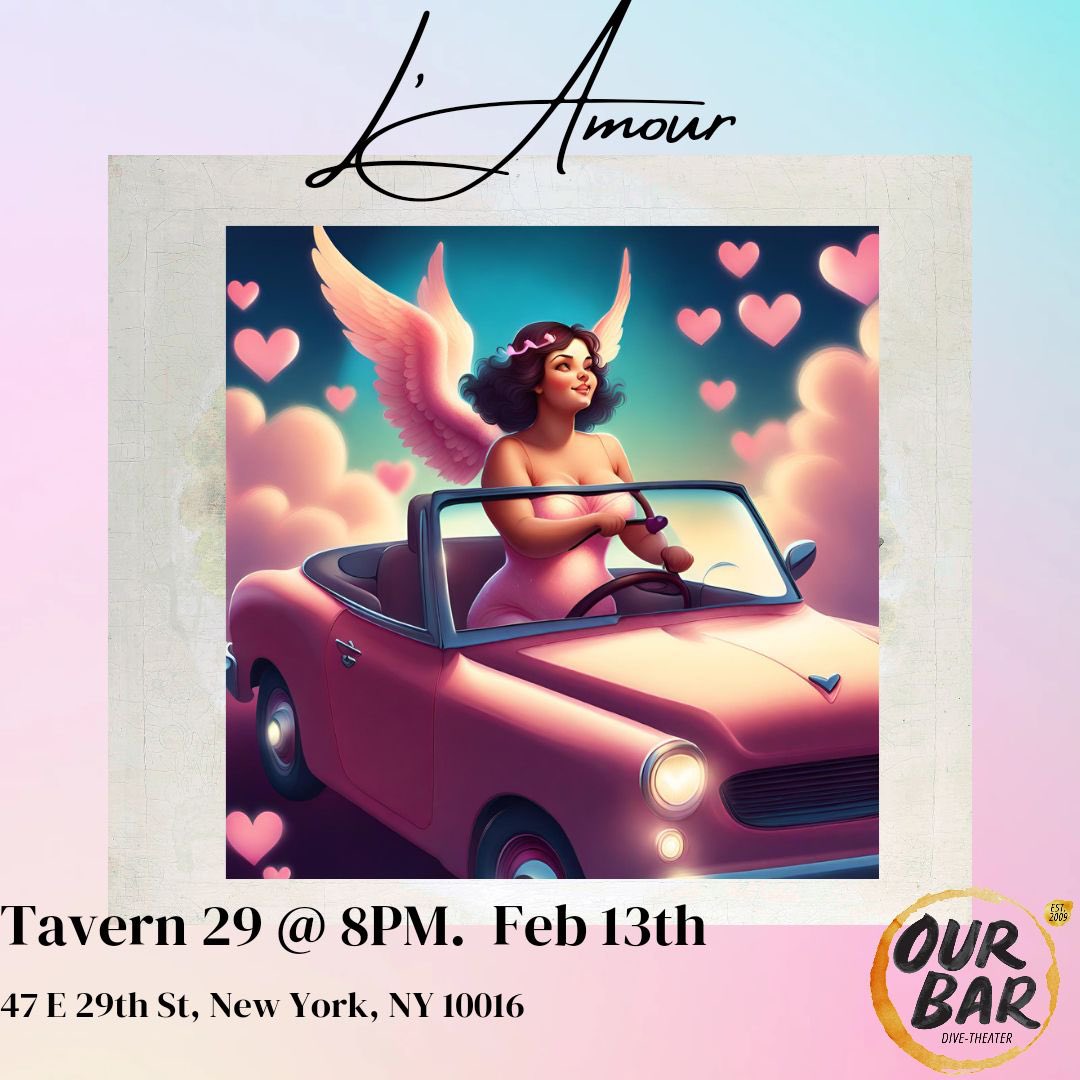 this Tuesday — celebrate GALentine’s Day in style!

grab your gal pals (or just pals) on February 13th and head to <a href="/tavern29/">Tavern29</a> to see Our Bar: “L’AMOUR” at 8 pm!
ticket link in bio ⬆️
#ourbarnyc #divetheatre #galentinesday #lamour #theatreinabar  🍻🥂👯‍♀️
ubmeevents.com/event/bdbac05a…