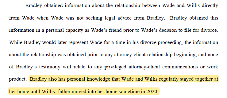 New details on DA Fani Willis's affair with Special Prosecutor Nathan Wade - Wade's friend has 'personal knowledge' that the affair began before Willis appointed Wade. Wade 'regularly' stayed at Willis's home way back in 2020.