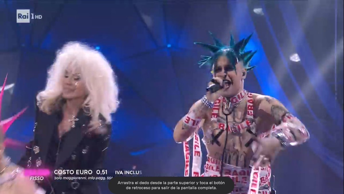 MarcosMarinM's tweet photo. Rick y Morty. #Sanremo2024 https://t.co/TdvyATslF8